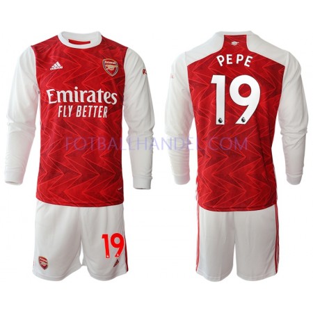 Barn Fotballdrakter Arsenal Nicolas Pepe 19 Hjemme 2020-21 Langermet